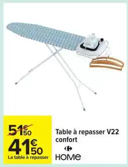 Carrefour Table à repasser V22 confort offre