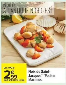 Carrefour Noix De Saint-Jacques offre