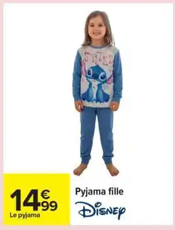 Carrefour Pyjama Fille offre