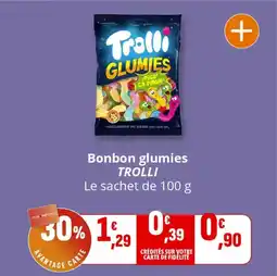 Coccimarket Bonbon glumies trolli offre