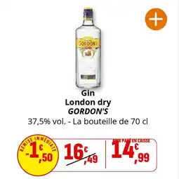 Coccimarket Gin london dry gordon's offre