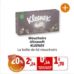 Coccimarket Mouchoirs ultrasoft kleenex offre