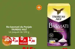 Coccinelle Express Riz basmati du penjab taureau ailé offre
