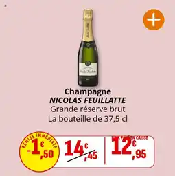 Coccinelle Express Champagne nicolas feuillatte offre