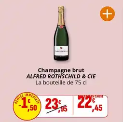 Coccinelle Express Champagne brut alfred rothschild & cie offre
