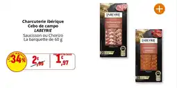 Coccinelle Express Charcuterie ibérique cebo de campo labeyrie offre