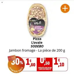 Coccinelle Express Pizza l'ovale sodebo offre