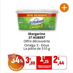 Coccinelle Express Margarine st hubert offre