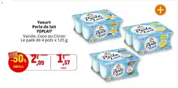 Coccinelle Express Yaourt perle de lait yoplait offre