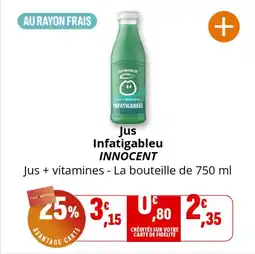 Coccinelle Express Jus infatigableu innocent offre
