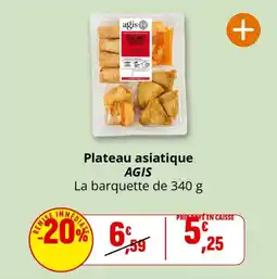 Coccinelle Express Plateau asiatique agis offre