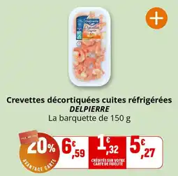 Coccinelle Express Crevettes décortiquées cuites réfrigérées delpierre offre