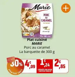 Coccinelle Express Plat cuisiné marie offre