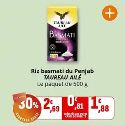 Coccinelle Express Riz basmati du penjab taureau aile offre