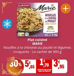 Coccinelle Express Plat cuisiné marie offre