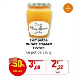 Coccinelle Express Compotée bonne maman offre