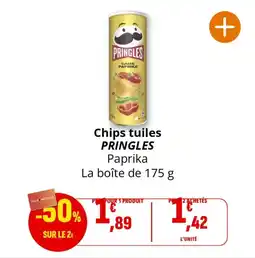Coccinelle Express Chips tuiles pringles offre