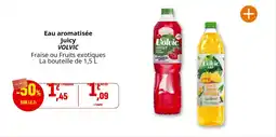 Coccinelle Express Eau aromatisée juicy volvic offre