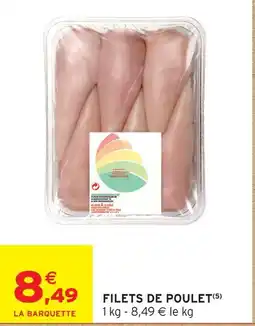 Intermarché Filets de poulet offre