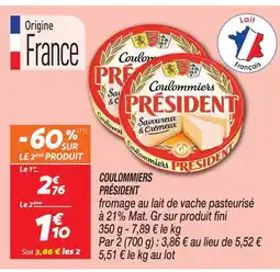 Netto Président coulommiers offre