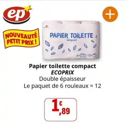 Coccinelle Express Papier toilette compact ecoprix offre