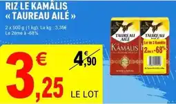 E.Leclerc Taureau ailé - riz le kamalis offre