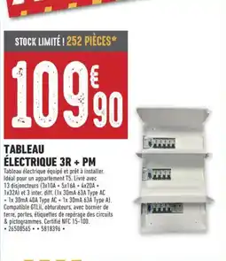 Brico Cash Tableau électrique 3r + pm offre