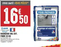 Brico Cash Ragréage sol ext fibré offre