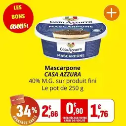 Coccinelle Supermarché Casa azzurra - mascarpone offre
