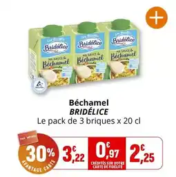 Coccinelle Supermarché Bridélice - béchamel bridélice offre
