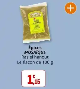 Coccinelle Supermarché Épices mosaique offre
