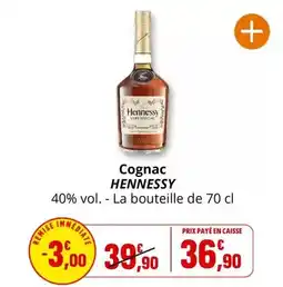 Coccinelle Supermarché Hennessy - cognac offre