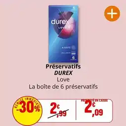 Coccinelle Supermarché Durex - preservatifs offre
