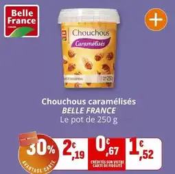 Coccinelle Supermarché Belle france - chouchous caramélisés offre