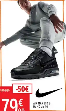 Intersport Air max ltd 3 offre