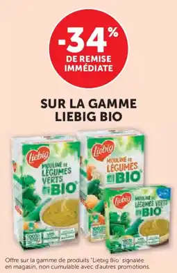 Super U Sur la gamme liebig bio offre