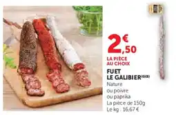 Super U Fuet le galibier offre
