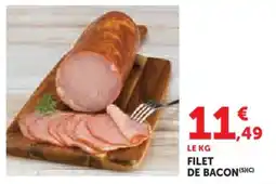 Super U Filet de bacon offre