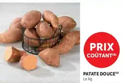 Super U Patate douce offre