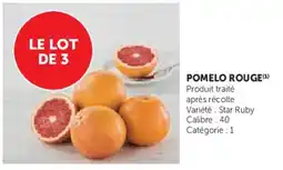 Super U Pomelo rouge offre