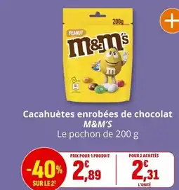 Coccimarket M&m's - cacahuètes enrobée offre