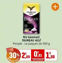 Coccimarket Taureau ailé - riz basmati offre