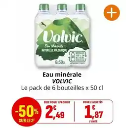 Coccimarket Volvic - eau minerale offre