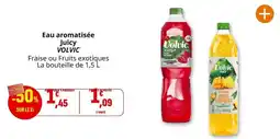 Coccinelle Supermarché Volvic - eau aromatisée offre