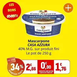 Coccinelle Express Casa azzurra - mascarpone offre