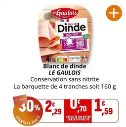 Coccinelle Express Le gaulois - blanc de dinde offre
