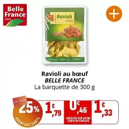 Coccinelle Express Belle france - ravioli au boeuf offre