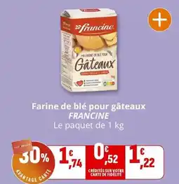 Coccinelle Express Francine - farine de blé pour gâteaux offre