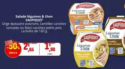 Coccinelle Express Saupiquet - salade légumes & thon offre