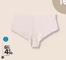 Carrefour Tex - tanga femme offre